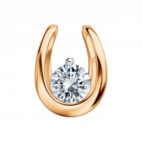 Золотая подвеска TALANT ПД 798 с цирконием ПД 798 фото